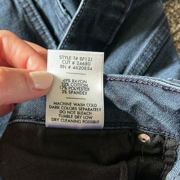 Just Black Dark Wash Skinny Jeans Size 25 - Picture 6 of 6